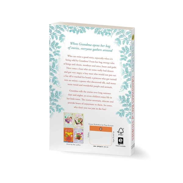 Sudha Murty Grandma's Bag of Stories: Collection of 20+ Illustrated short stories, traditional Indian folk tales