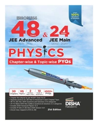 Disha Errorless PHYSICS 48 Years Chapter-wise & Topic-wise JEE Advanced (1978 - 2025) & 24 Years JEE Main (2002 - 2025) Solved Papers 21st Edition | Solved Papers Question Bank in NCERT Flow - For 2026 Exams