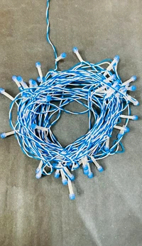 Generic 15 Meter Blue LED String Lights