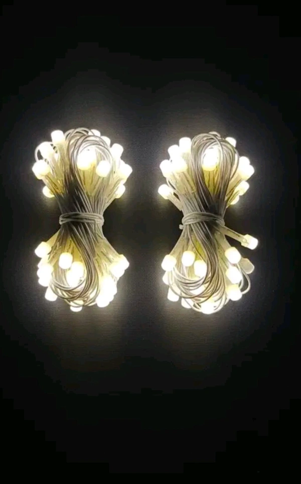 Generic 15 Meter Warm White LED String Lights [Pack of 2]