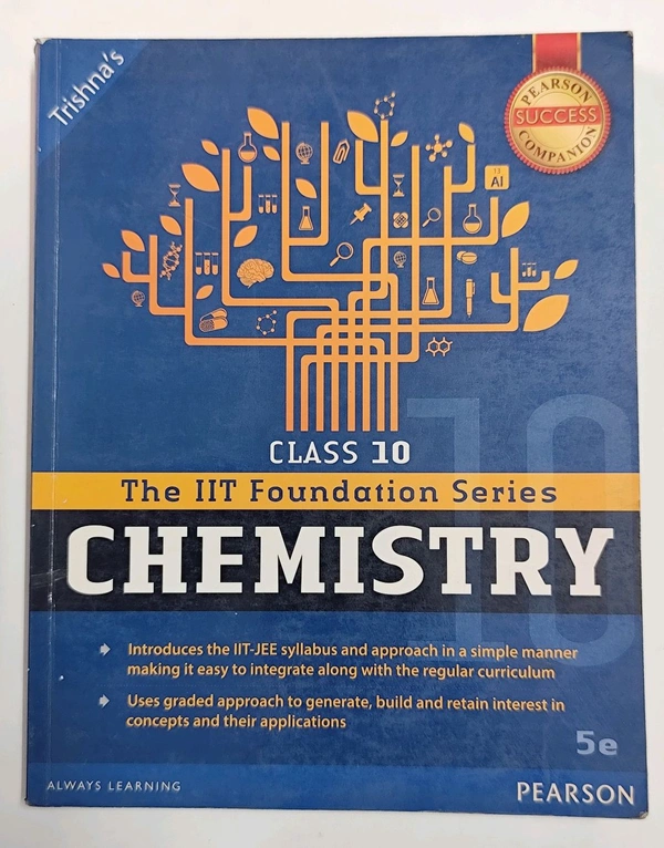Pearson Second Hand - IIT Foundation - CHEMISTRY - Class 10