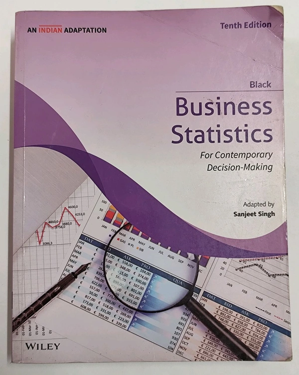 Wiley Second Hand - Business Statistics - Sanjeet Singh