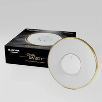 Anchor  6A 2M Door Bell Push -Saturn Misty Gold, 8426