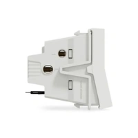 Schneider Unica Pure - 16A 1 Way Switch With Indicator