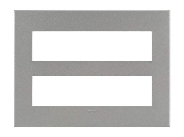 Legrand Arteor Plate 12M 2x6 Magnesium