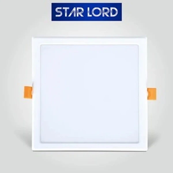 Crompton Led Star Lord Recess Panel Square - 6k - 15W-6" Cutting