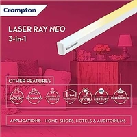 Crompton 20W Batten Laser Ray Neo 3 IN1