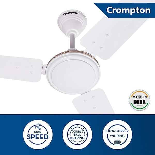 Crompton 1200MM Ceiling Fan Star Drift 1 Star - White