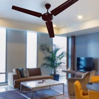 Crompton 1200MM Ceiling Fan Star Drift 1 Star - Brown