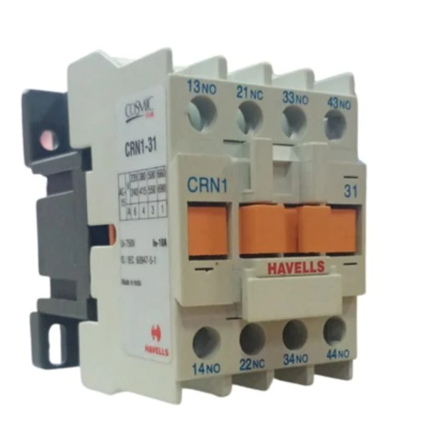 Havells Cosmic Star 10A Control Relay 3NO+1NC 240V AC Coil