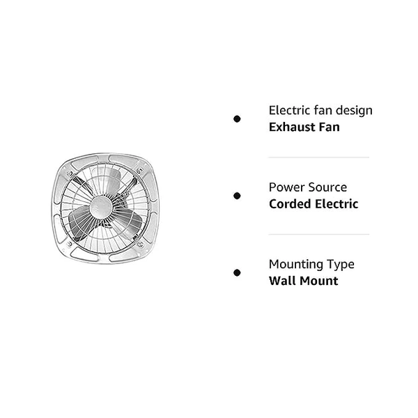 Crompton Metal Exhaust Fan Drift Air - 300 MM / 12 Inches