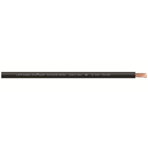 Unknown 1.5 sqmm FRLSH Copper Wire 180Mtr Lapp - Black