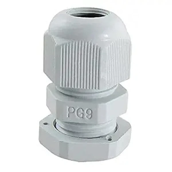 PG Nylon Cable Glands Screw Joints for Enclosure Wires Plastic - PG 9