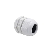 PG Nylon Cable Glands Screw Joints for Enclosure Wires Plastic - PG 19
