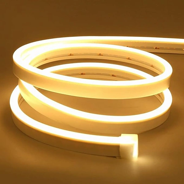 Neon Flexible Strip Led Light 5Mtr with adaptor cord - Warm White