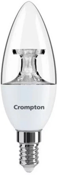 Crompton 4.5W LED E14 WW Clear Lens Candle Lamp