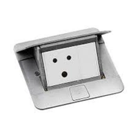 Legrand 3M Popup Box Matt Aluminium (054010)