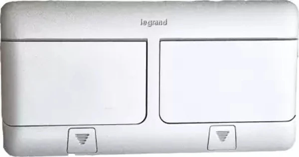 Legrand 6M Popup Box Matt Aluminium (054012)