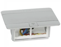Legrand 4M Popup Box Matt Aluminium (054011)