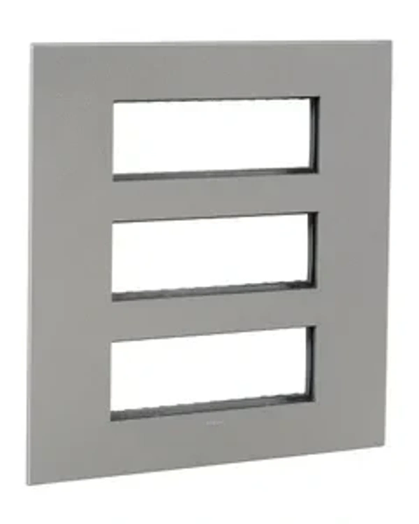 Legrand Arteor Plate 18M 3x6 Magnesium
