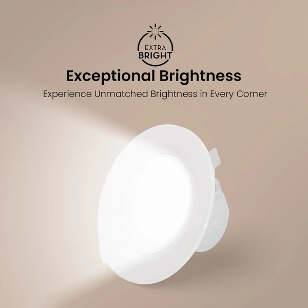 Crompton 8W Led Downlight Star Glaze NXT - 3000K
