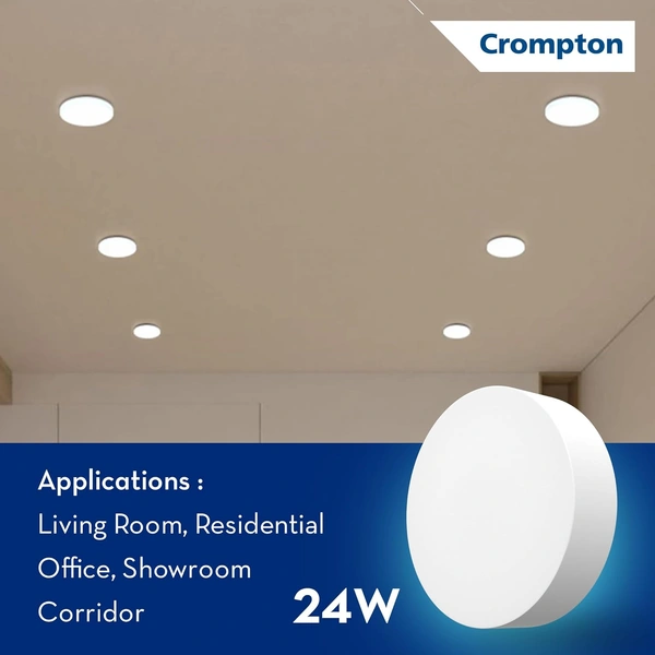 Crompton STYLUS ROUND SURFACE LED PANEL CROMPTON - 24W
