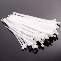 150MM Cable Tie / Wire Tag (Pack of 100) - White