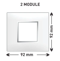 Lisha 2M Turbo Plates- White