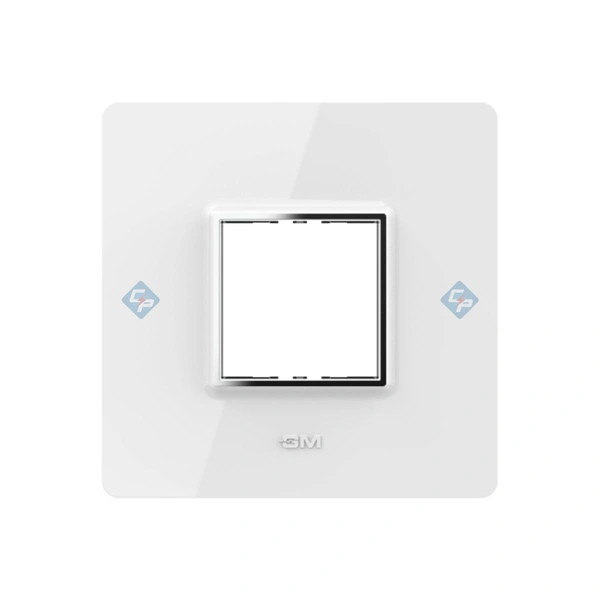 GM  GM G-Nine 2M Wood Box Plate X-Noa (4.5" x 4.5")