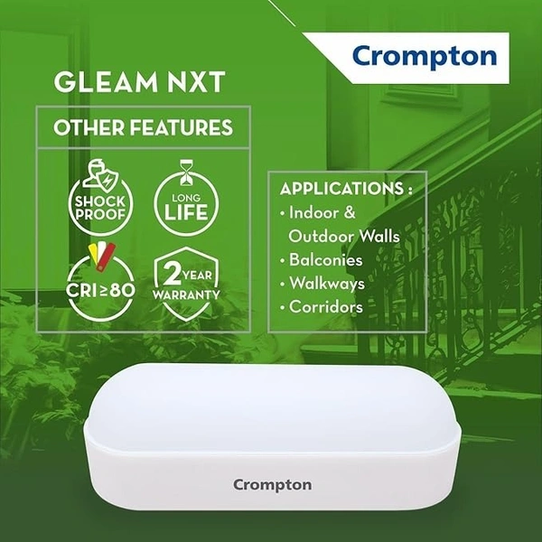 Crompton LED Bulkhead - 10W