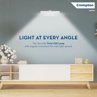 Crompton 10W Led Twist Bulb - B22 - 6000k
