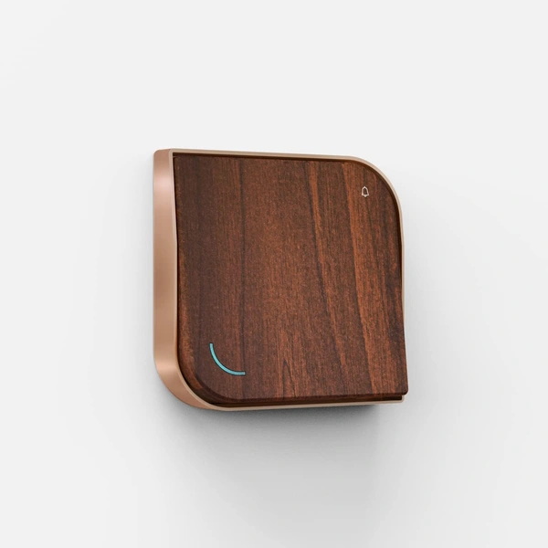 Anchor 6A 2M Door Bell - Leaf Wooden Luxury - 8420