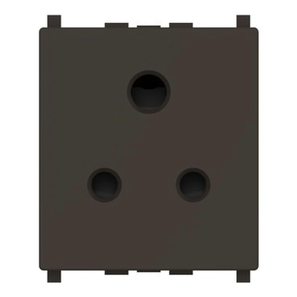 Schneider Zencelo 3 Pin Socket 6A Grey