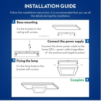 Crompton STYLUS SQUARE SURFACE LED PANEL CROMPTON - 18W