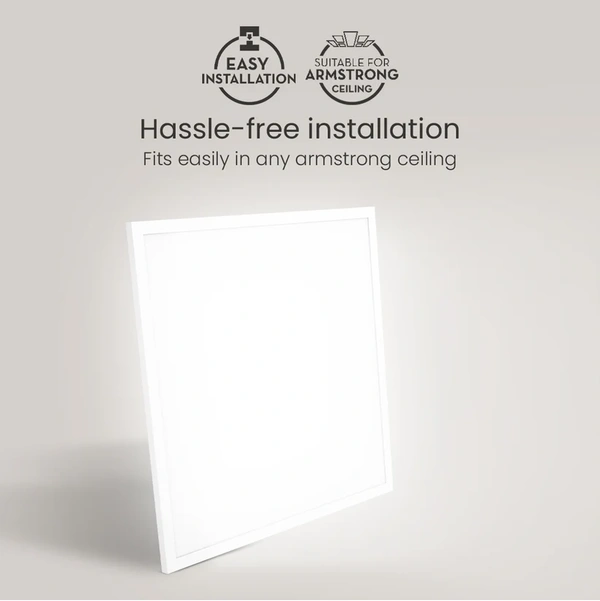 Crompton 36W 2X2 Backlit Recess Tile Super Lumen Square