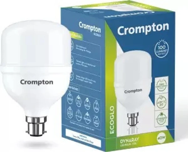 Crompton 40W High Wattage Led Bulb 6K - B22