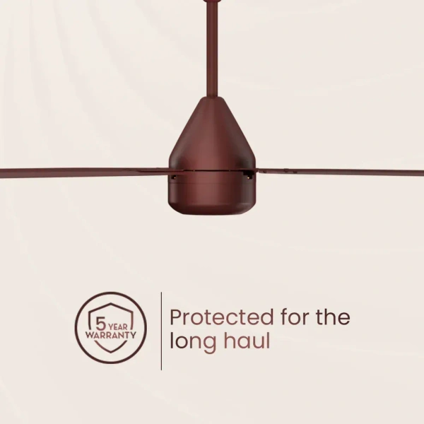 Crompton Energion Groove Ceiling Fan- Brown