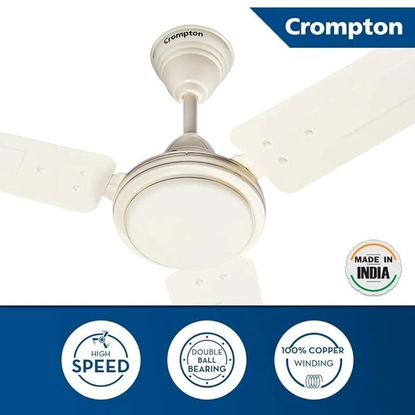 Crompton 1200MM Ceiling Fan Star Drift 1 Star - Ivory