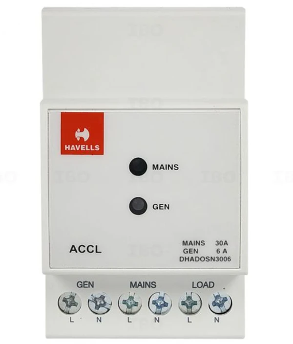 Havells ACCL 3M - Automatic Changeover & Current Limiter - GEN - 6A