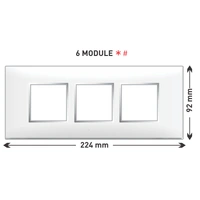 Lisha 6M Turbo Plates- White