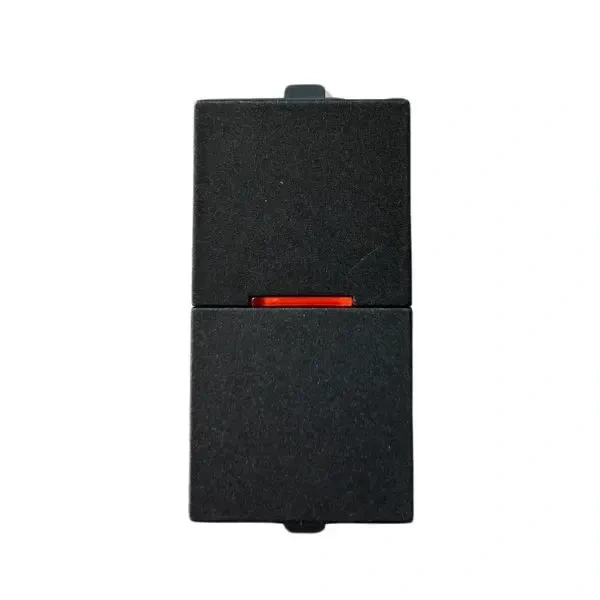 Penta Modular 16A 1Way Switch WI Flat Grey