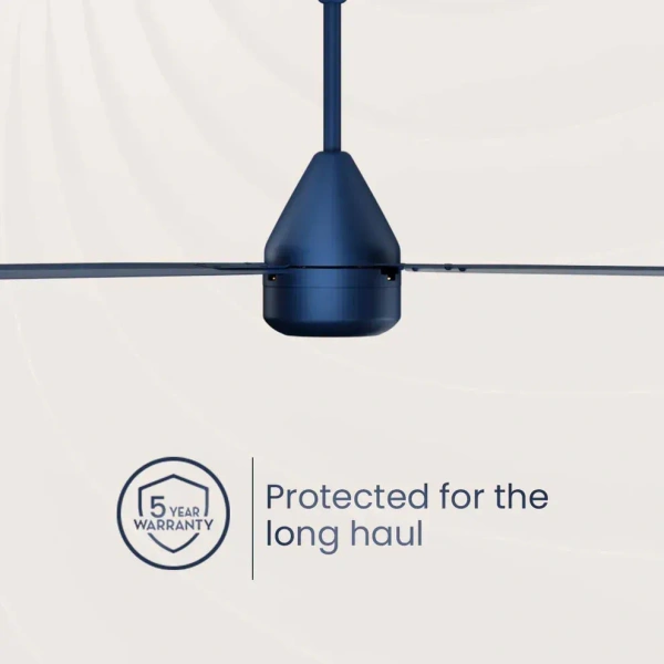 Crompton Energion Groove Ceiling Fan- Majolica Blue