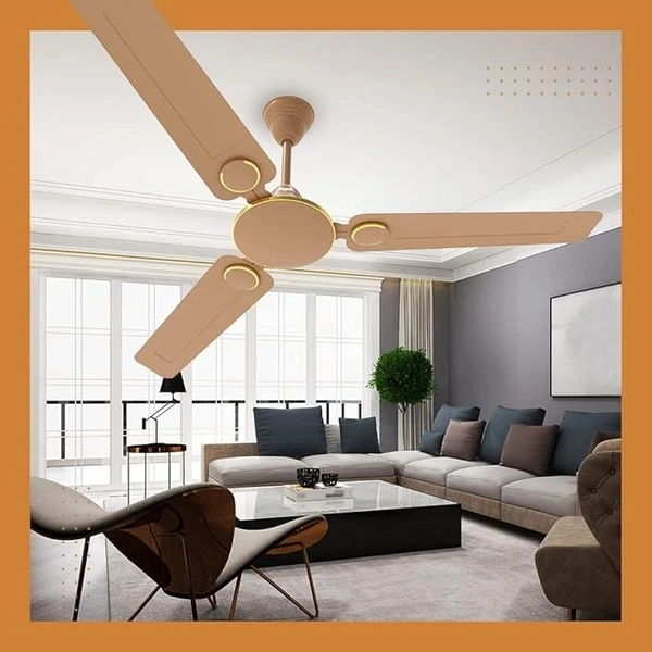 Crompton Montania 1200mm Ceiling Fan 1 Star - Gilded Beige