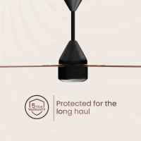 Crompton Energion Groove Ceiling Fan- Dark Cherrywood