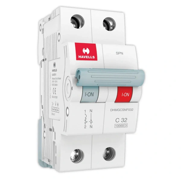 Havells MCB SPN (DP) - 6A