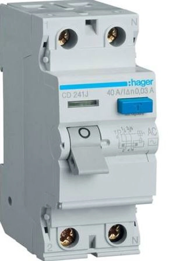 Hager Special RCCB 16A 10mA DP Hager - 16A - CC216Y