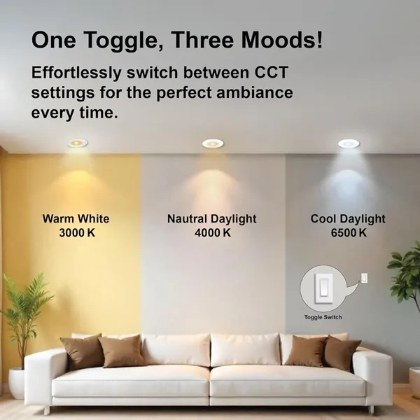 Havells Fazer Neo 3in1 Square LED Panel light - 10W