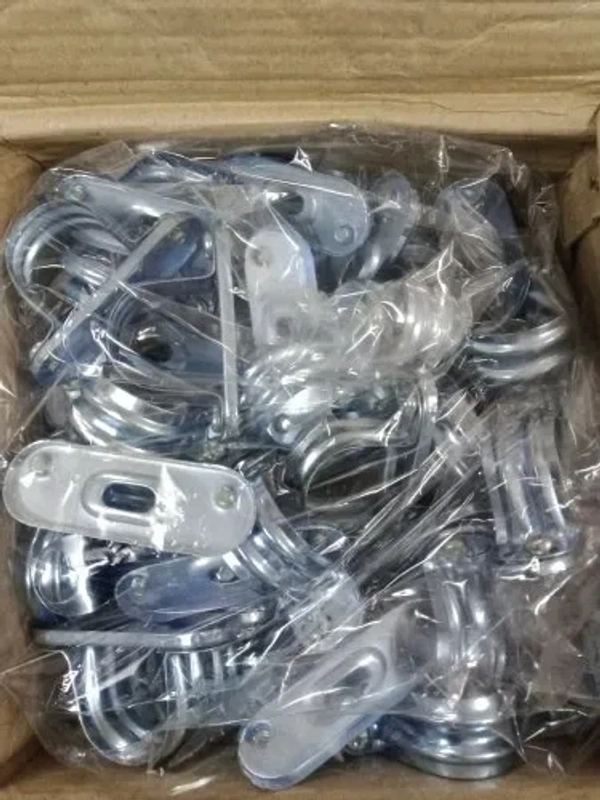 25MM GI Bar Saddle / Clamp (72 Nos / Box) - 25MM