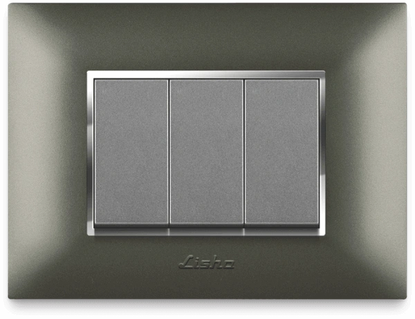 Lisha 1M Turbo Plates- Grey
