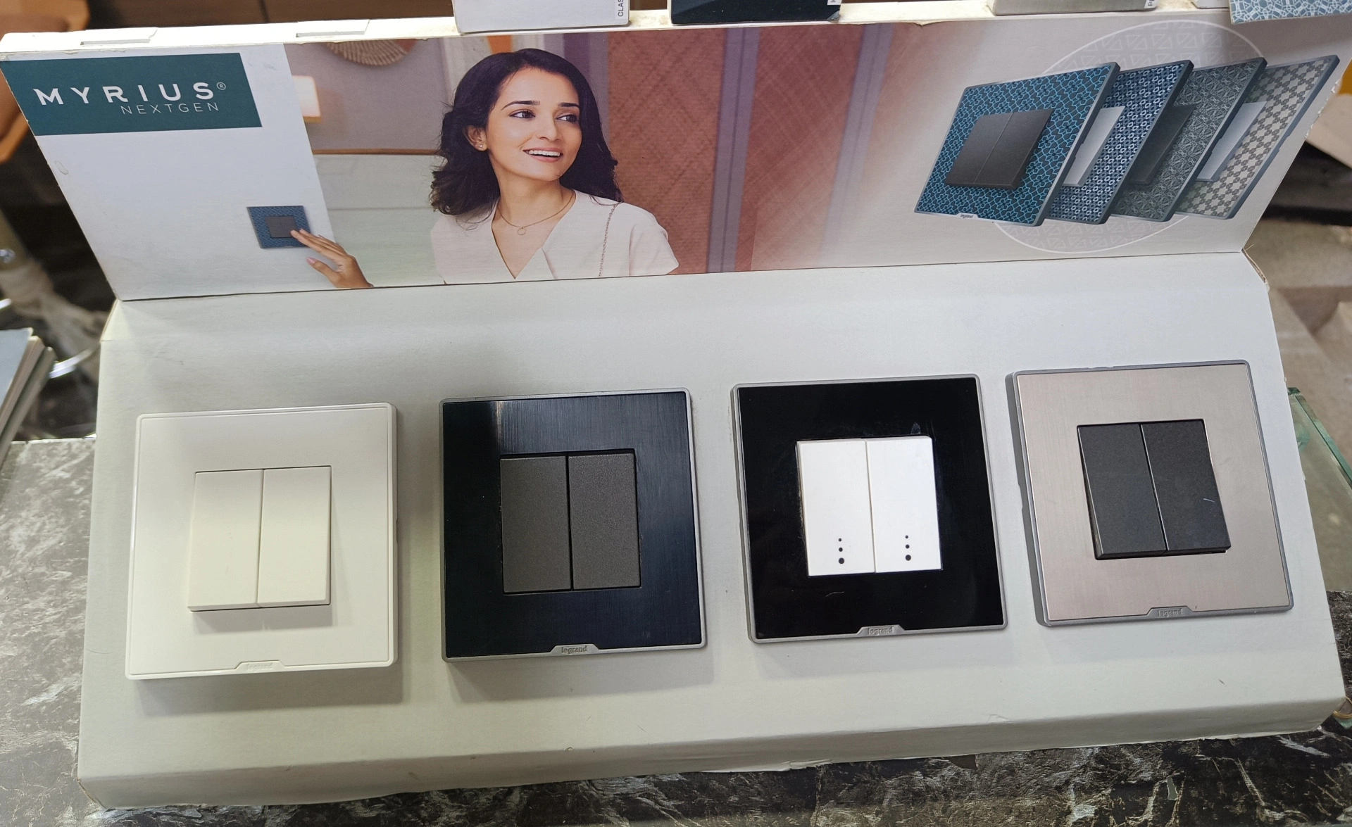 Legrand Myrius Nextgen Sample (Not For Sale)